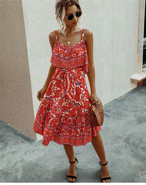 2020 a line new fashion summer spaghetti strap dress women cotton print v neck streetwear high waist sleeveless dres, Black;gray
2020 a line new fashion summer spaghetti strap dress women cotton print v neck streetwear high waist sleeveless dres, Black;gray