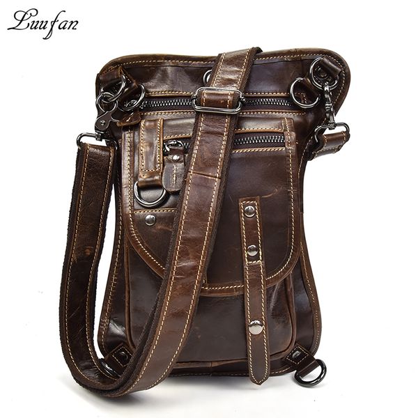 luufan genuine leather bag men waist pack small shoulder crossbody bags men messenger bags brand leather belt chest bag male
luufan genuine leather bag men waist pack small shoulder crossbody bags men messenger bags brand leather belt chest bag male