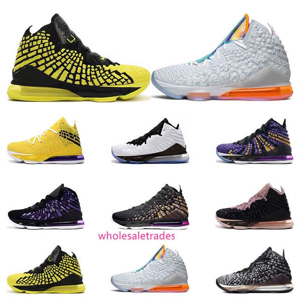 lebron 17 james mens basketball shoes 17s sports sneakers trainers athletic black white future purple yellow mens size 7-12
lebron 17 james mens basketball shoes 17s sports sneakers trainers athletic black white future purple yellow mens size 7-12