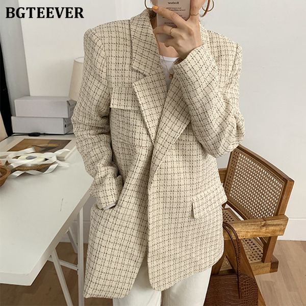 bgteever vintage chic плед костюм куртки женский элегантный зубчатый воротник сыпучие сетки женщины блейзеры 2020 весна верхняя одежда, White;black
bgteever vintage chic плед костюм куртки женский элегантный зубчатый воротник сыпучие сетки женщины блейзеры 2020 весна верхняя одежда, White;black