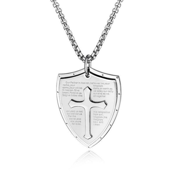 punk cross pendant necklace men trendy chains collares necklaces chokers gothic stainless steel jewelry accesorios cadena hombre, Silver
punk cross pendant necklace men trendy chains collares necklaces chokers gothic stainless steel jewelry accesorios cadena hombre, Silver