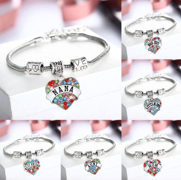 charm bling crystal sparkle rhinestone steel chian cute love hearts metal family member bracelets gift jewelry, Black
charm bling crystal sparkle rhinestone steel chian cute love hearts metal family member bracelets gift jewelry, Black