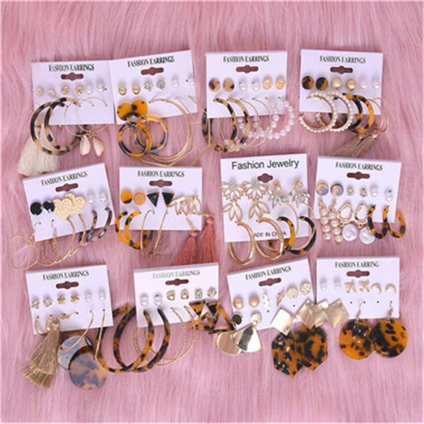 new vintage pearl stud earrings acrylic resin leopard dangle drop earring sets fashion geometric statement earring brincos, Slivery;white
new vintage pearl stud earrings acrylic resin leopard dangle drop earring sets fashion geometric statement earring brincos, Slivery;white