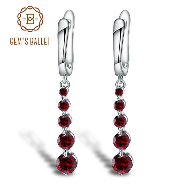 gem's ballet 2.67ct natural red garnet gemstone drop earrings genuine pure 925 sterling silver earrings fine jewelry for women, Golden;silver
gem's ballet 2.67ct natural red garnet gemstone drop earrings genuine pure 925 sterling silver earrings fine jewelry for women, Golden;silver