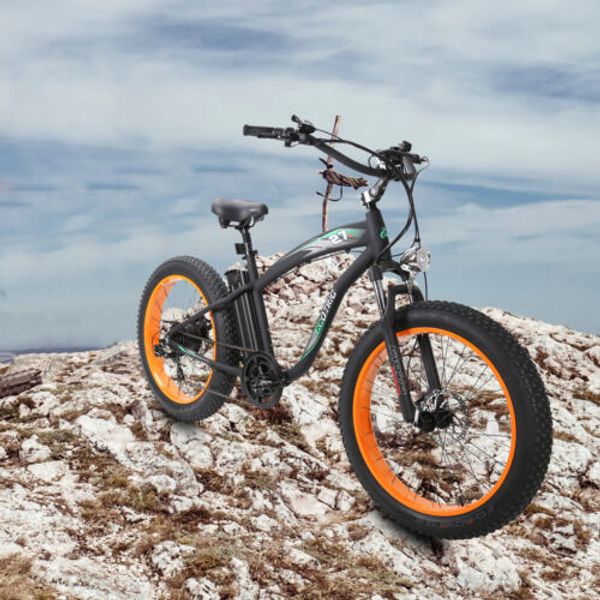 26" 1000w 48v fat tire mountain beach electric bike bicycle ebike e-bike lcd, Silver;blue
26" 1000w 48v fat tire mountain beach electric bike bicycle ebike e-bike lcd, Silver;blue