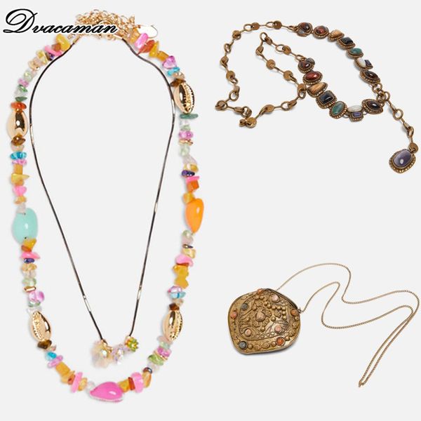 dvacaman 2019 designs seashell pendant necklace set for women fashion natural stone choker necklace handmade wedding jewelry, Silver
dvacaman 2019 designs seashell pendant necklace set for women fashion natural stone choker necklace handmade wedding jewelry, Silver