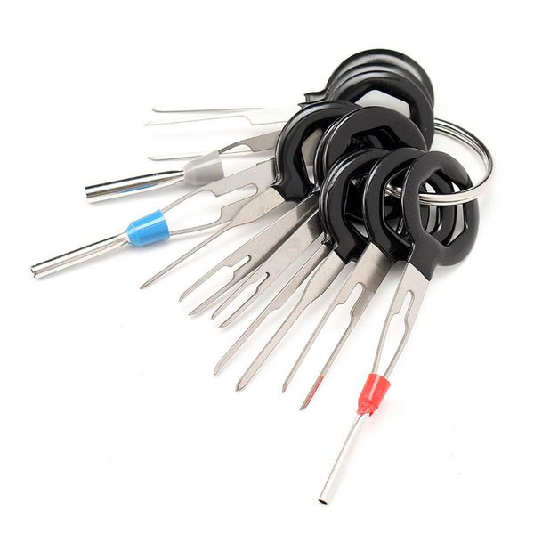 11pcs/set terminal removal tools electrical wiring crimp connector set key pin car extractor kit for car plug key repair tool
11pcs/set terminal removal tools electrical wiring crimp connector set key pin car extractor kit for car plug key repair tool