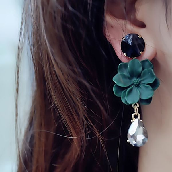 dangle & chandelier fashion vintage bohemia style black crystal big earring jewelry green flower drop earrings for women 1 pair, Silver
dangle & chandelier fashion vintage bohemia style black crystal big earring jewelry green flower drop earrings for women 1 pair, Silver