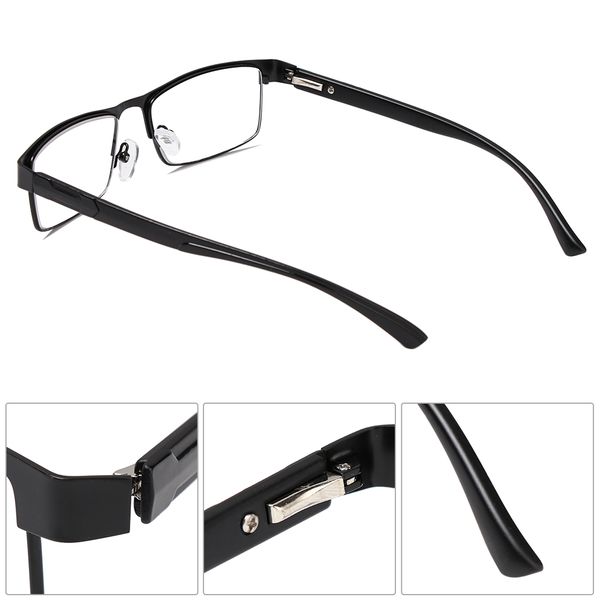 new fashion men titanium alloy business reading glasses non spherical coated lenses retro hyperopia prescription eyeglasses, Silver
new fashion men titanium alloy business reading glasses non spherical coated lenses retro hyperopia prescription eyeglasses, Silver