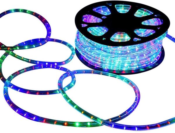 2 wire led rope lights 8 lighing mode, 110v/220v 328ft string light waterproof, ideal for indoor outdoor use, background decorative lighting
2 wire led rope lights 8 lighing mode, 110v/220v 328ft string light waterproof, ideal for indoor outdoor use, background decorative lighting