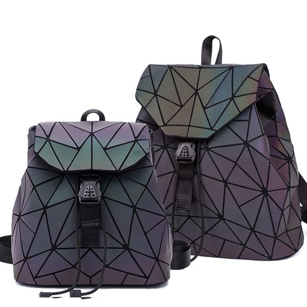 fashion women luminous backpacks female shoulder bag girl daily backpack geometry school folding bag travel school bags hologram
fashion women luminous backpacks female shoulder bag girl daily backpack geometry school folding bag travel school bags hologram