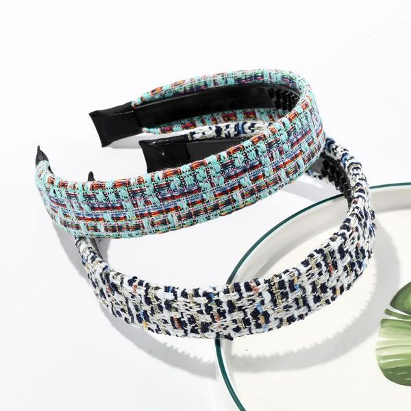 haimeikang women plaid hairband braid headband headwear fashion new bezel head hoop headdress fabric weaving hair accessories
haimeikang women plaid hairband braid headband headwear fashion new bezel head hoop headdress fabric weaving hair accessories