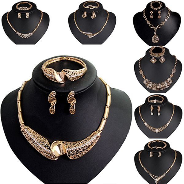 women's waterdrop hollow statement collar necklace ring earrings bracelet set, Silver
women's waterdrop hollow statement collar necklace ring earrings bracelet set, Silver