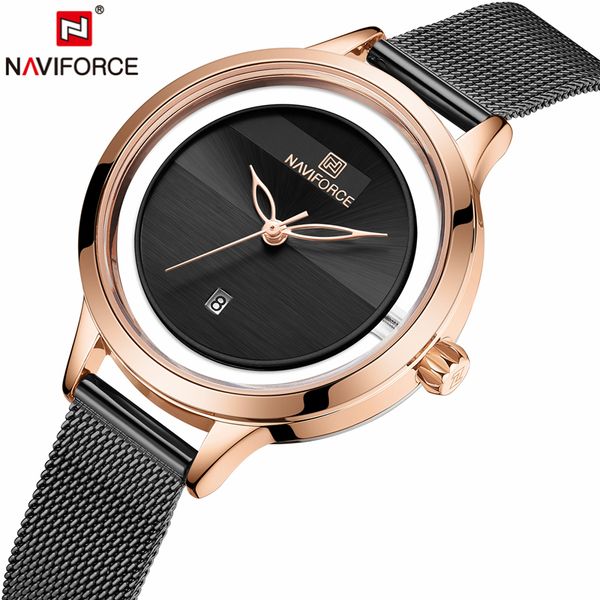 naviforce new women ladies watches luxury simple quartz wrist watch fashion waterproof bracelet clock gift 2019, Slivery;brown
naviforce new women ladies watches luxury simple quartz wrist watch fashion waterproof bracelet clock gift 2019, Slivery;brown