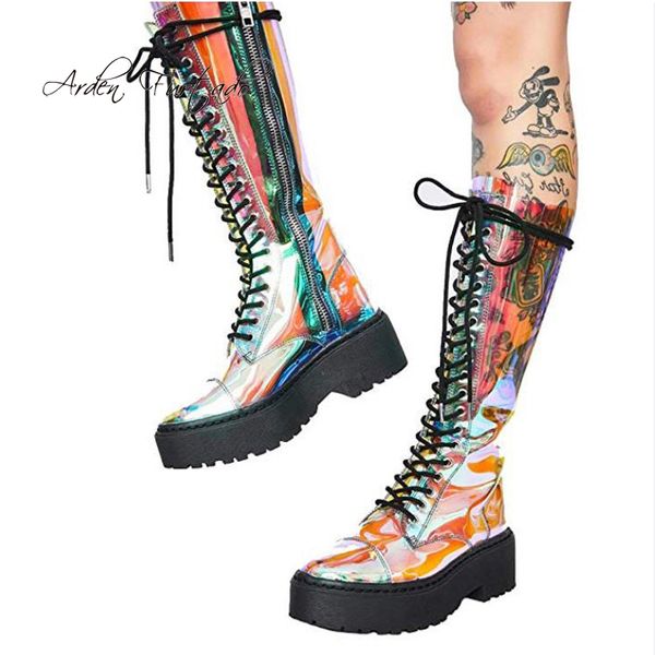 arden furtado spring and autumn fashion women's shoes pure color elegant knee high boots cross lacing zipper pvc matin boots, Black
arden furtado spring and autumn fashion women's shoes pure color elegant knee high boots cross lacing zipper pvc matin boots, Black