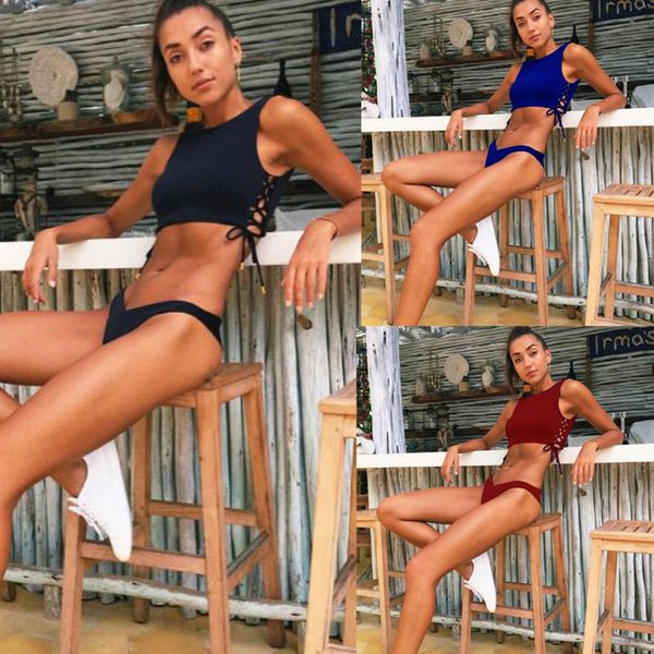 new sport swimsuit 2019 women solid color bikini set bandage push up pad swimming suit beach bathing swimwear women bikini set
new sport swimsuit 2019 women solid color bikini set bandage push up pad swimming suit beach bathing swimwear women bikini set