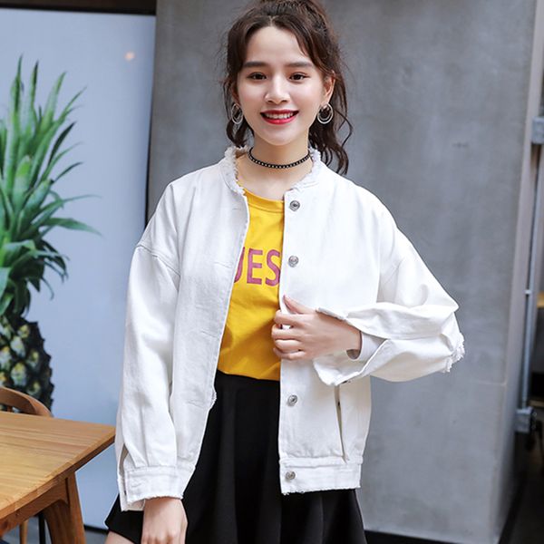 oversized denim jackets female coat women ripped hole long sleeve jean jacket casual loose embroidered pink white black jacket, Black;brown
oversized denim jackets female coat women ripped hole long sleeve jean jacket casual loose embroidered pink white black jacket, Black;brown