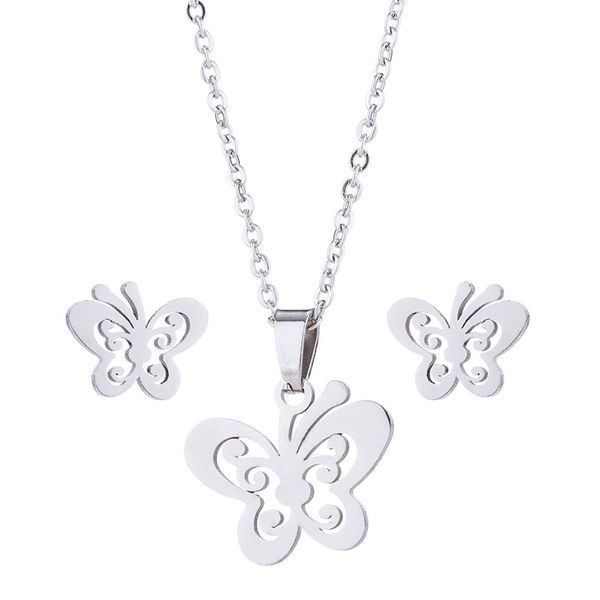 charm butterfly wedding engagement bride jewelry sets accessories jewellery sets for women chain choker necklace earrings earing, Silver
charm butterfly wedding engagement bride jewelry sets accessories jewellery sets for women chain choker necklace earrings earing, Silver