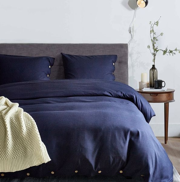 holiday gift solid navy blue color bedding duvet cover set+pillow case twin king size with buttons closure
holiday gift solid navy blue color bedding duvet cover set+pillow case twin king size with buttons closure