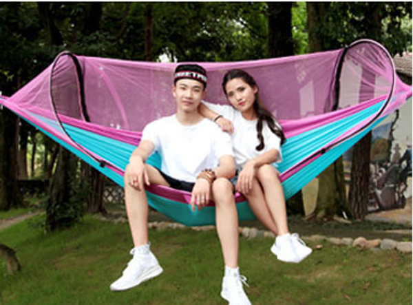new style camping hammock with mosquito net, portable nylon hammock with tree straps carabiner for outdoor, hiking, travel
new style camping hammock with mosquito net, portable nylon hammock with tree straps carabiner for outdoor, hiking, travel