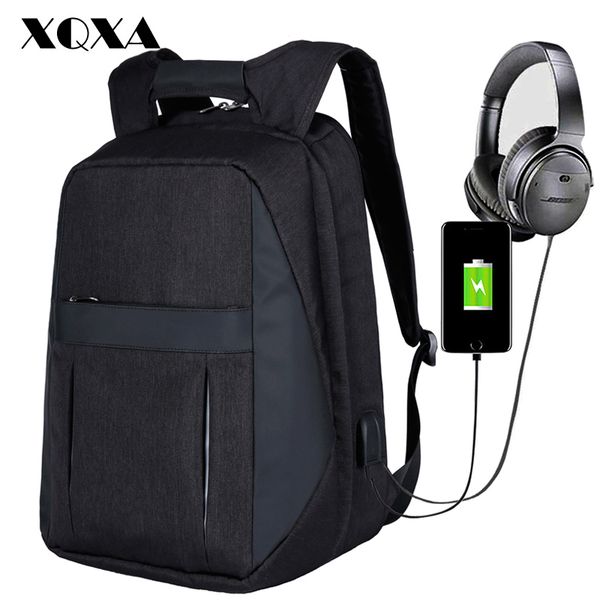 xqxa мужчины рюкзак сумка для ноутбука 17 дюймов usb и разъем для наушников защита от угона компьютер рюкзак сумка для колледжа вод-устойчив
xqxa мужчины рюкзак сумка для ноутбука 17 дюймов usb и разъем для наушников защита от угона компьютер рюкзак сумка для колледжа вод-устойчив