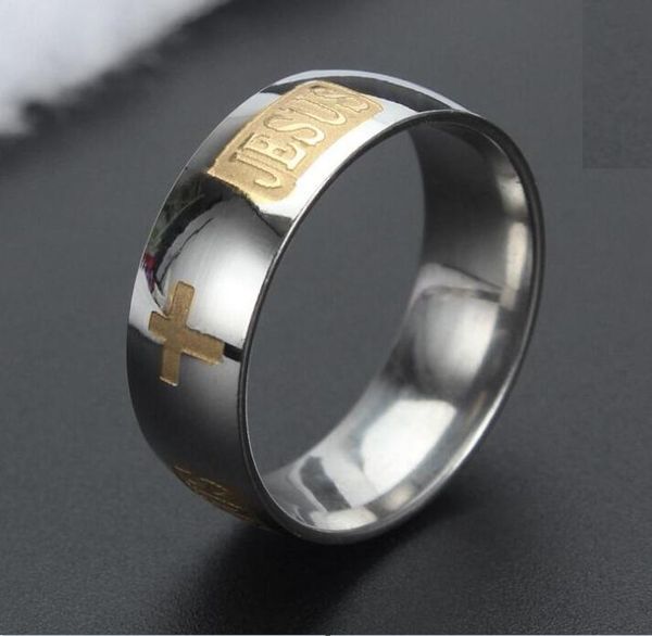 8mm 316 titanium steel silver plated christian ring jesus cross letter bible silver wedding band ring for men women
8mm 316 titanium steel silver plated christian ring jesus cross letter bible silver wedding band ring for men women
