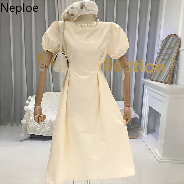 neploe dress women fashion o neck puff sleeve female dresses summer 2020 elegant lace up slim waist ladies vestidos 1c488, Black;gray
neploe dress women fashion o neck puff sleeve female dresses summer 2020 elegant lace up slim waist ladies vestidos 1c488, Black;gray