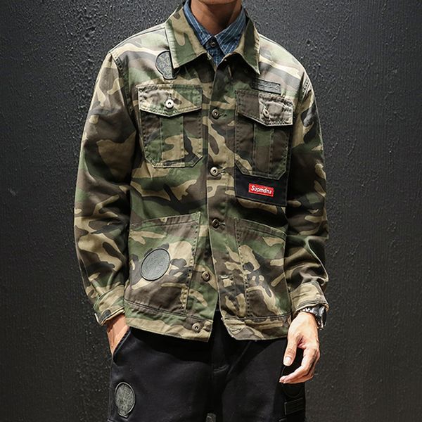 2020 spring, summer and autumn men's new fashion trend men's cotton windproof camouflage sports casual loose slim jacket, Black;brown
2020 spring, summer and autumn men's new fashion trend men's cotton windproof camouflage sports casual loose slim jacket, Black;brown