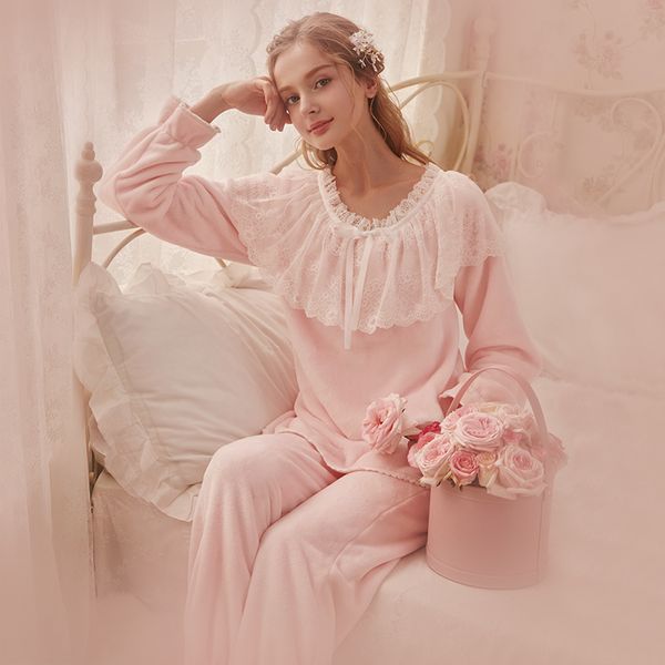 2018 new winter princess women's winter blue yellow sleepwear pajamas long pants set home coth camisolas de dormir, Blue;gray
2018 new winter princess women's winter blue yellow sleepwear pajamas long pants set home coth camisolas de dormir, Blue;gray
