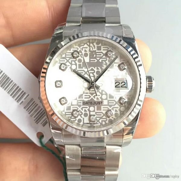 high-end men's mechanical watch m116234-0122 log type automatic machine 41 mm 36 mm have.the dial is studded with commemorative diamond, Slivery;brown
high-end men's mechanical watch m116234-0122 log type automatic machine 41 mm 36 mm have.the dial is studded with commemorative diamond, Slivery;brown