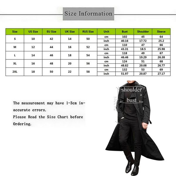 trench loose men's long coat autumn mens trench men new british style men coat casual spring overcoat streetwear votuk, Black
trench loose men's long coat autumn mens trench men new british style men coat casual spring overcoat streetwear votuk, Black