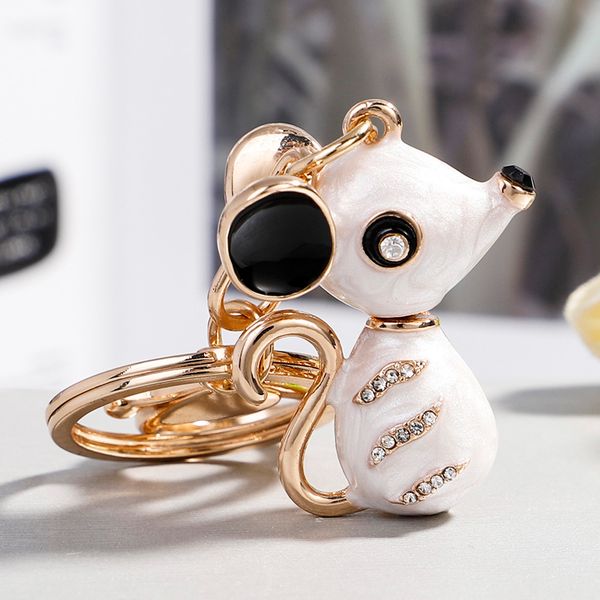 mouse keychain for lovers alloy cute trinket ring for car key chain the new year gift key ring kids wonder women keychain bag, Silver
mouse keychain for lovers alloy cute trinket ring for car key chain the new year gift key ring kids wonder women keychain bag, Silver