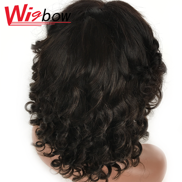 lace wigs bouncy curly hair wig 100% with bangs 4*4 closure for black women remy, Black;brown
lace wigs bouncy curly hair wig 100% with bangs 4*4 closure for black women remy, Black;brown