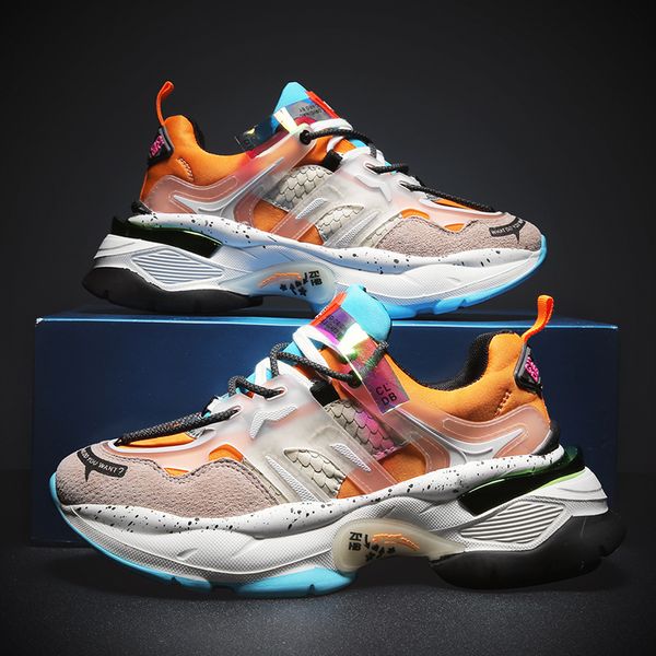 2019 autumn male thick bottom sport shoes men dad shoe leisure time shoes student movement run shoe sneakers zapatos de hombre
2019 autumn male thick bottom sport shoes men dad shoe leisure time shoes student movement run shoe sneakers zapatos de hombre
