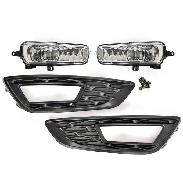 front bumper grille driving fog lights for focus 2015-2018 drl driving light frame decoration
front bumper grille driving fog lights for focus 2015-2018 drl driving light frame decoration