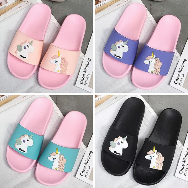 34~41 unicorn summer women slippers cute cartoon ladies slides house shoes black flip flops non-slip eva soft girl home woman
34~41 unicorn summer women slippers cute cartoon ladies slides house shoes black flip flops non-slip eva soft girl home woman