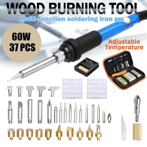 37pcs 60w 110/220v soldering iron tool kit wood burning kit with adjustable temperature stylus iron burning wood
37pcs 60w 110/220v soldering iron tool kit wood burning kit with adjustable temperature stylus iron burning wood