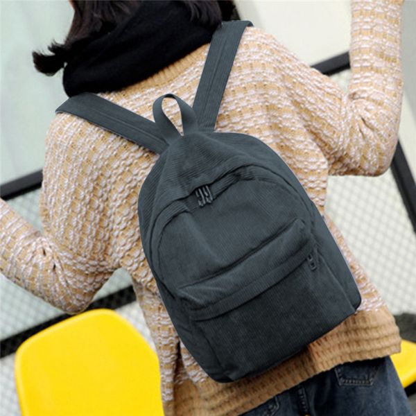 style soft fabric backpack female corduroy design school backpack for teenage girls striped women velvet screen wholesale
style soft fabric backpack female corduroy design school backpack for teenage girls striped women velvet screen wholesale
