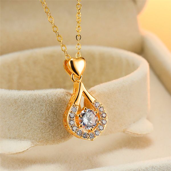 charm female white crystal pendant necklace luxurt hollow heart chain necklace cute rose gold silver wedding necklaces for women
charm female white crystal pendant necklace luxurt hollow heart chain necklace cute rose gold silver wedding necklaces for women