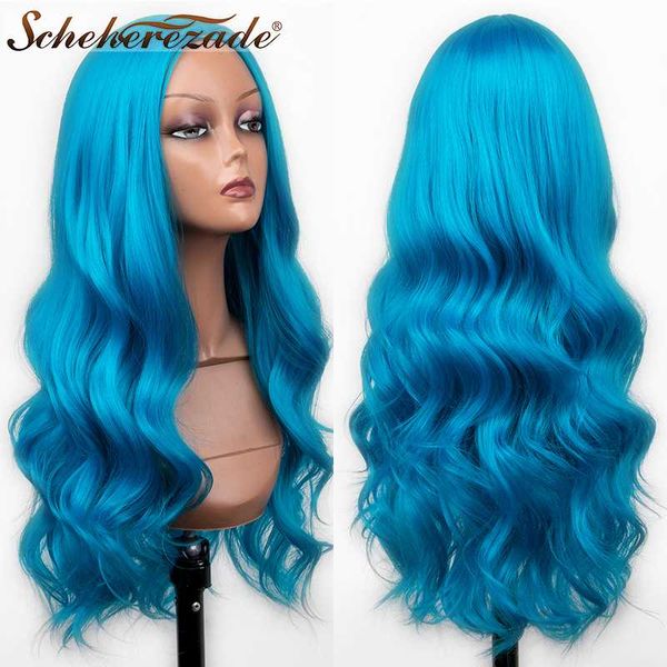 scheherezade patinum blonde blue synthetic wigs for women long wavy cosplay wigs high temperature fiber hair african american, Black
scheherezade patinum blonde blue synthetic wigs for women long wavy cosplay wigs high temperature fiber hair african american, Black