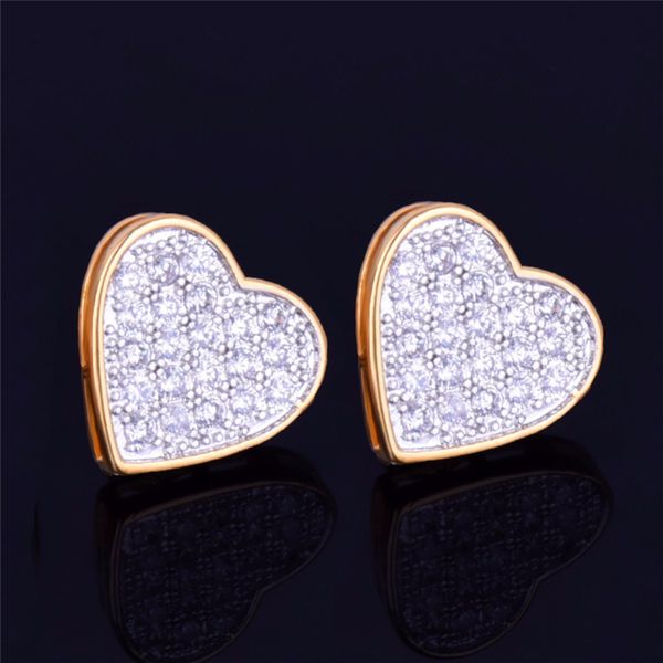 gold silver color iced out cz premium diamond cluster zirconia round screw back heart stud earrings for men hip hop jewelry, Golden;silver
gold silver color iced out cz premium diamond cluster zirconia round screw back heart stud earrings for men hip hop jewelry, Golden;silver