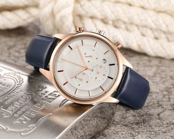 2020 six stitches series luxury mens watches all dial work quartz watch designer watches arma watch leather belt mens fashion accessories, Slivery;brown
2020 six stitches series luxury mens watches all dial work quartz watch designer watches arma watch leather belt mens fashion accessories, Slivery;brown