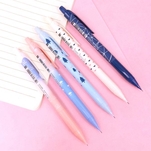 4pcs/lot fresh colorful gradient 0.7mm automatic pencil office school stationery supplies
4pcs/lot fresh colorful gradient 0.7mm automatic pencil office school stationery supplies