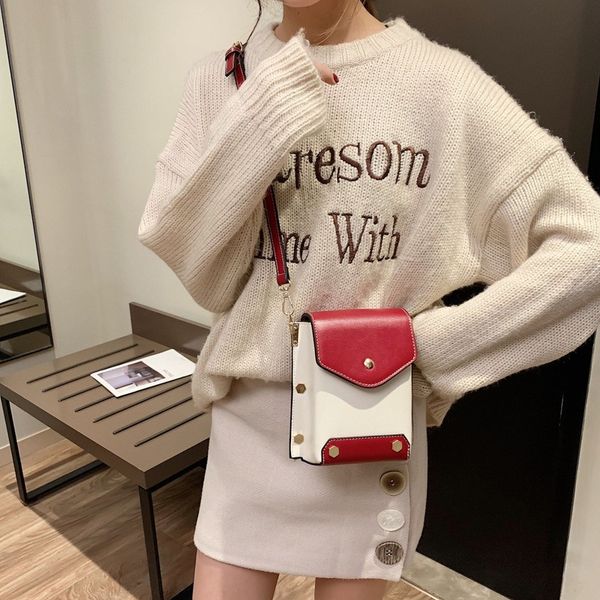 2019 new ladies shoulder bag pu women bag fashion design chain korean version contrasting messenger
2019 new ladies shoulder bag pu women bag fashion design chain korean version contrasting messenger