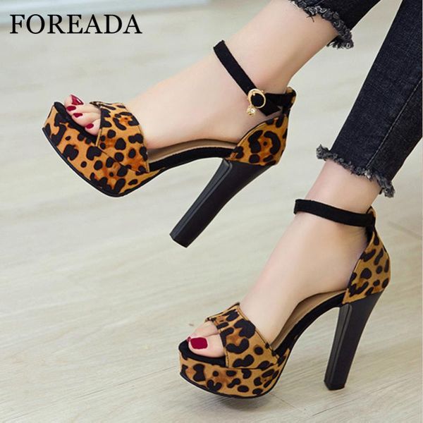 sandals foreada woman ankle strap platform extreme high heels bling buckle spike heel shoes leopard female party 43, Black
sandals foreada woman ankle strap platform extreme high heels bling buckle spike heel shoes leopard female party 43, Black
