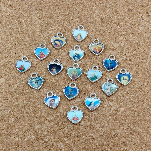 Enamel Heart of Jesus Christian cross charm Pendants 200Pcs/lot Fashion Jewelry DIY Fit Bracelets Necklace 10x12mm A-529
Enamel Heart of Jesus Christian cross charm Pendants 200Pcs/lot Fashion Jewelry DIY Fit Bracelets Necklace 10x12mm A-529