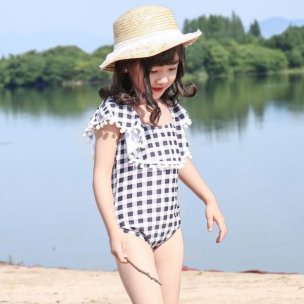 children's girl's one-piece skirt baby big middle and small children princess student dress swimsuit girl's plaid swimsuit, White;black
children's girl's one-piece skirt baby big middle and small children princess student dress swimsuit girl's plaid swimsuit, White;black