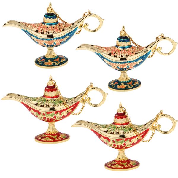 4pcs retro legend genie light lamp pot incense burner wishing lamp, jewellery box beads holder for wedding chritmas gift, home decoration, Black;white
4pcs retro legend genie light lamp pot incense burner wishing lamp, jewellery box beads holder for wedding chritmas gift, home decoration, Black;white