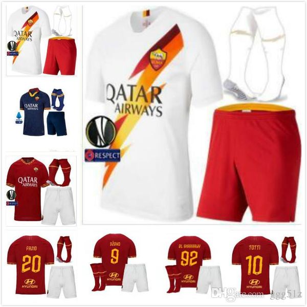 kit 2019 roma soccer jersey 19 20 home rome de rossi dzeko el shaarawy pastore kolarov as maglietta da calciatore casa rosso football, Black;yellow
kit 2019 roma soccer jersey 19 20 home rome de rossi dzeko el shaarawy pastore kolarov as maglietta da calciatore casa rosso football, Black;yellow