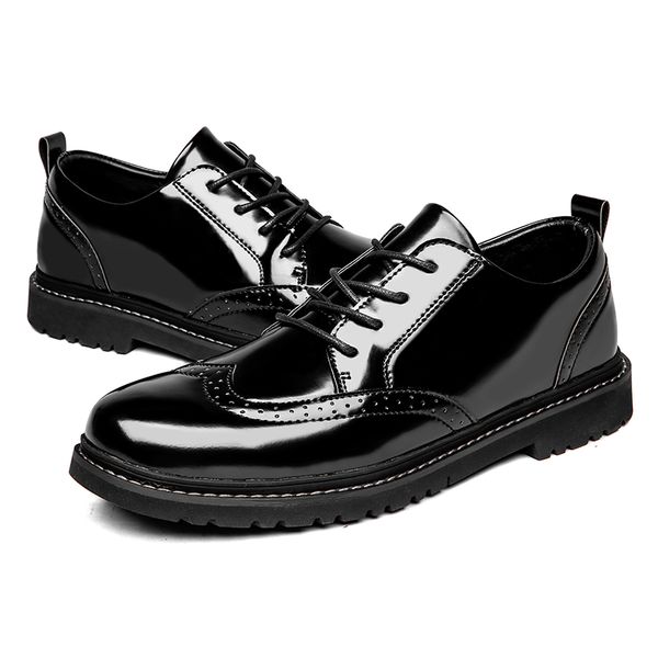 fashion mens brogue casual shoes comfortable and breathable oxford shoes dress men all black trend young dress footwear
fashion mens brogue casual shoes comfortable and breathable oxford shoes dress men all black trend young dress footwear